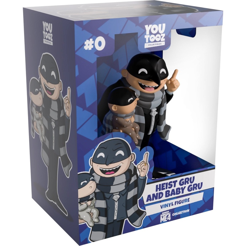 Heist Gru and Baby Gru Youtooz Despicable Me Collection - Approx. 5.1" Collectible Vinyl Figure #0 with Window Display Box (PRE-ORDER)