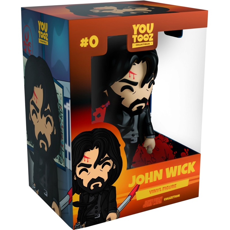 John Wick Youtooz Collection - 4.6" Collectible Vinyl Figure #0 with Window Display Box