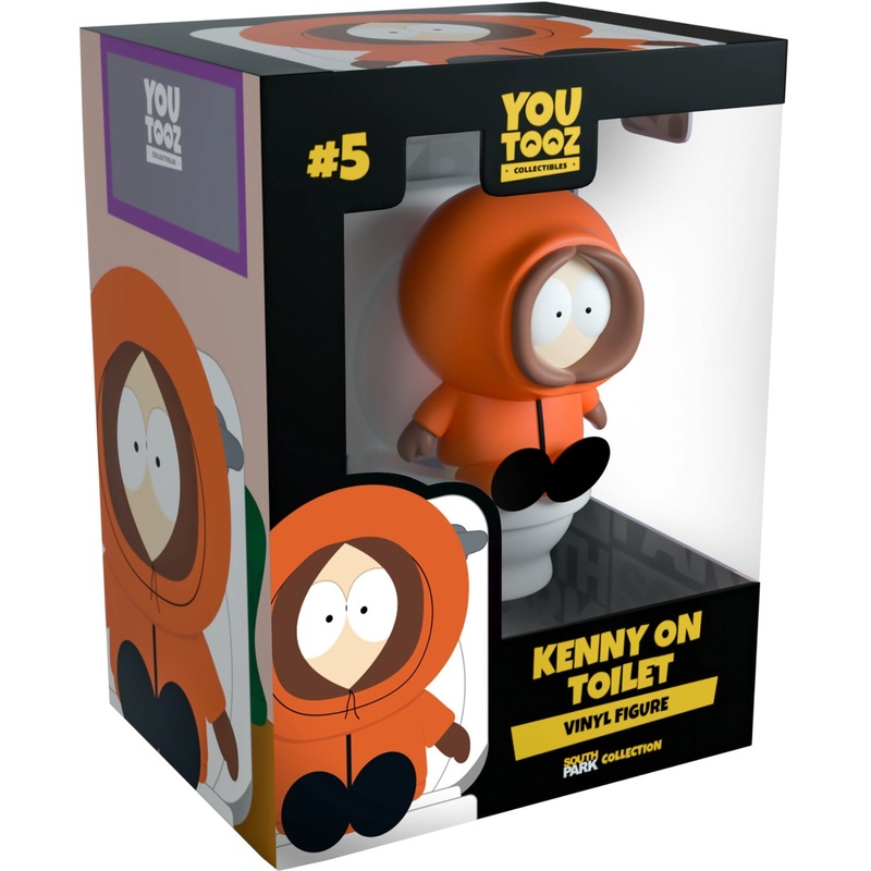 Kenny on Toilet Youtooz South Park Collection - 3.9" Collectible Vinyl Figure #5 with Window Display Box (PRE-SALE)