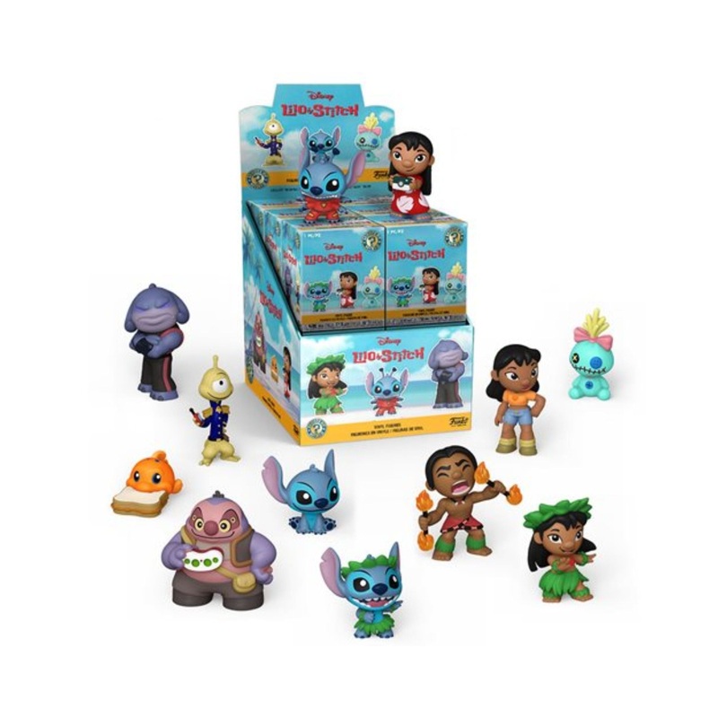 Lilo and Stitch Disney Mystery Box Mini Vinyl Figure - Approx. 2 1/2" Collectible Mini-Figures in Random Blind Box - 1 Box