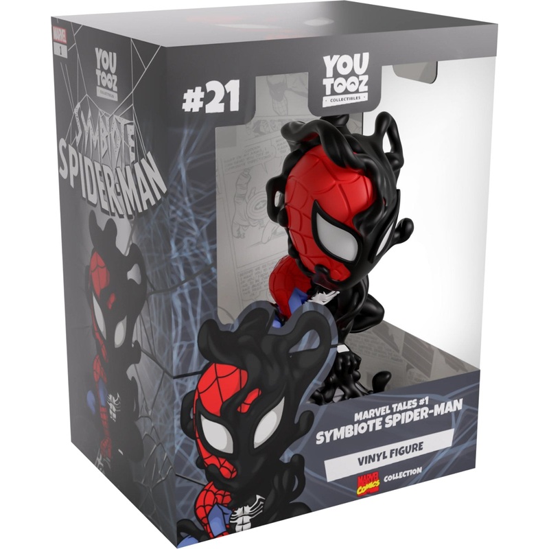 Marvel Tales #1 Symbiote Spider-Man Youtooz Spider-Man Collection - Approx. 4.9" Collectible Vinyl Figure #21 with Window Display Box (PRE-ORDER)