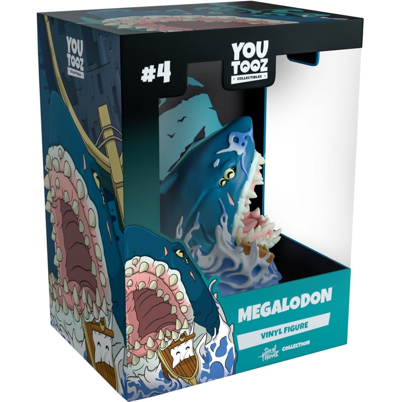 Megalodon Youtooz Sea of Thieves Collection - 3.2" Collectible Vinyl Figure #4 with Window Display Box (PRE-SALE)