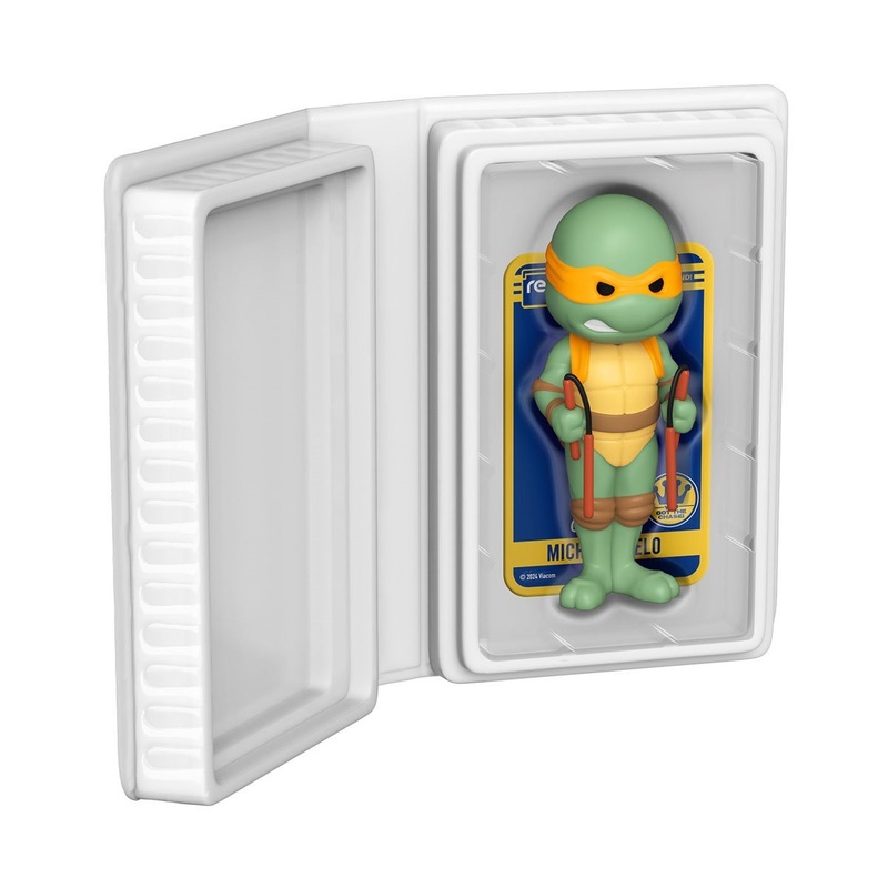 Michelangelo Funko Rewind Teenage Mutant Ninja Turtles: The Movie - Approx. 3 1/2" Collectible Chase Vinyl Figure with Case