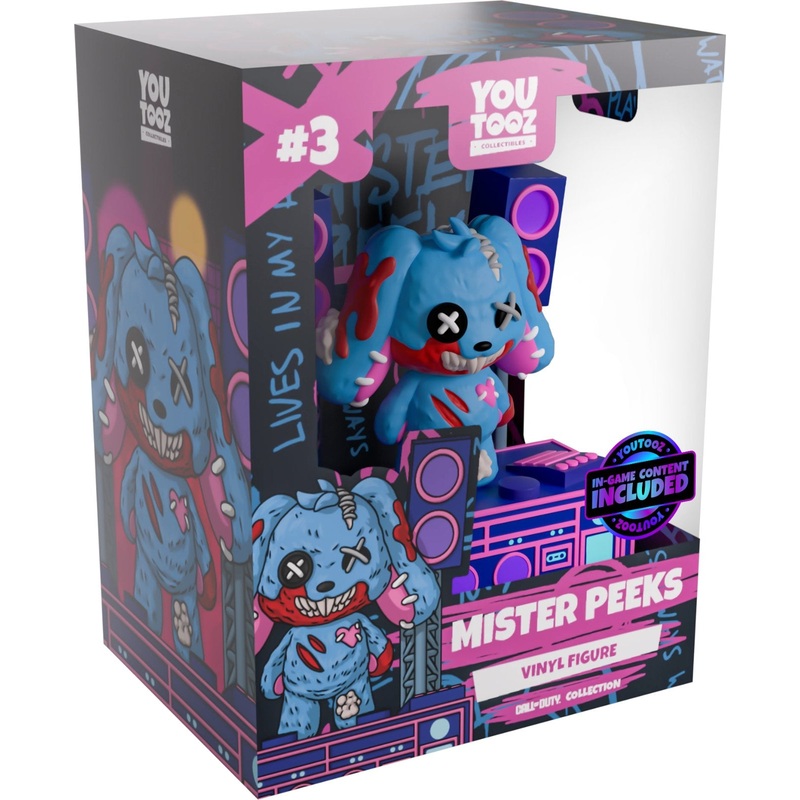 Mister Peeks Youtooz Call of Duty Collection - In-Game Content Included - Approx. 4.6" Collectible Vinyl Figure #3 with Window Display Box (PRE-ORDER)