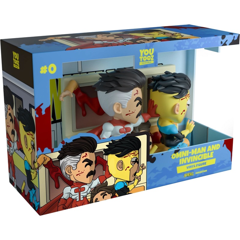 Omni-Man and Invincible Youtooz Invincible Collection - 5" Collectible Vinyl Figure #0 with Window Display Box