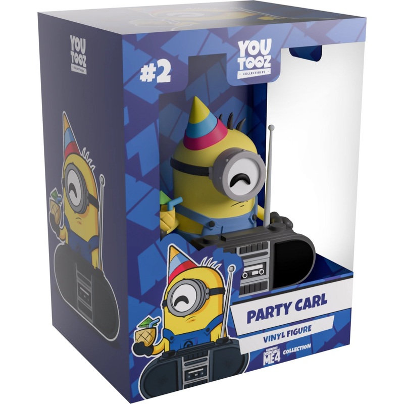 Party Carl Youtooz Despicable Me Collection - Approx. 3.9" Collectible Vinyl Figure #2 with Window Display Box (PRE-ORDER)