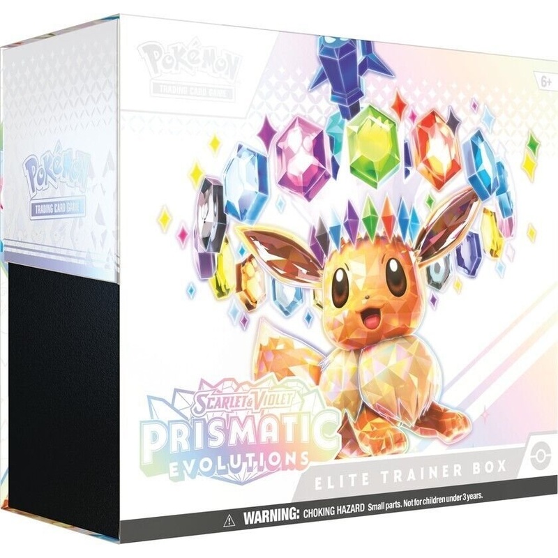 Pokemon TCG: Scarlet & Violet Prismatic Evolutions Elite Trainer Box