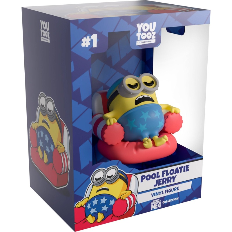 Pool Floatie Jerry Youtooz Despicable Me Collection - Approx. 3" Collectible Vinyl Figure #1 with Window Display Box (PRE-ORDER)