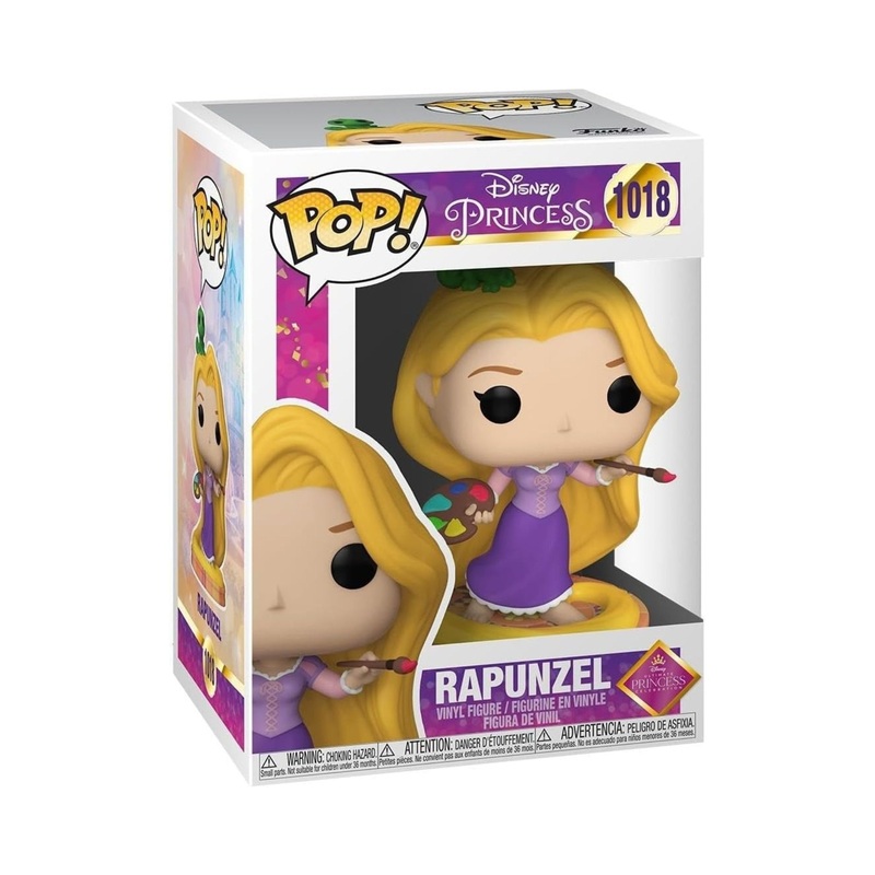 Rapunzel Funko Pop! Disney Ultimate Princess - Approx. 3 3/4" Collectible Vinyl Figure #1018 with Display Box Protector Case