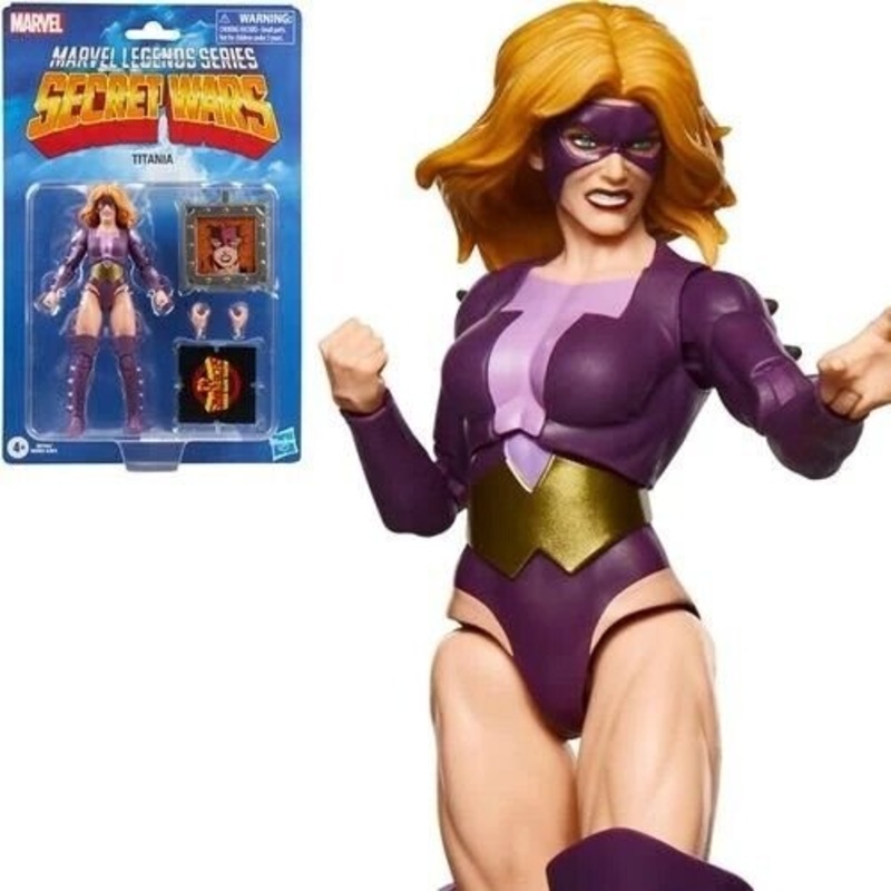Secret Wars Marvel Legends Series Titania - 6-Inch Action Figure by Hasbro
