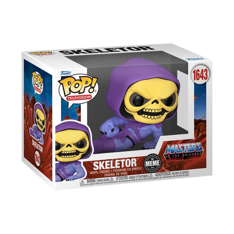 Skeletor #1643 Funko Pop! Television: Masters of the Universe - Approx. 3" Collectible Meme Vinyl Figure