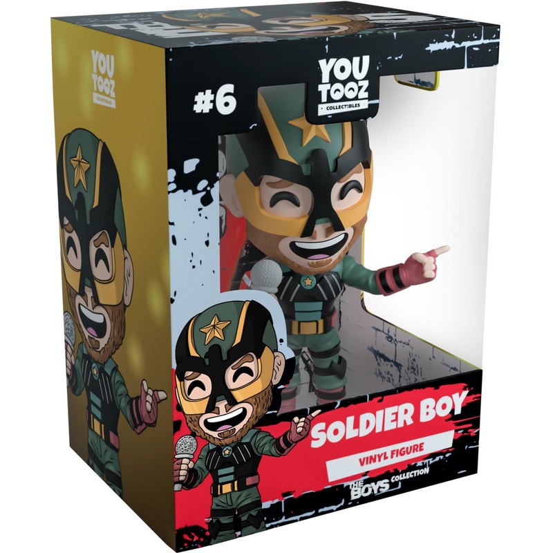 Soldier Boy Youtooz The Boys Collection - 4.7" Collectible Vinyl Figure #6 with Window Display Box