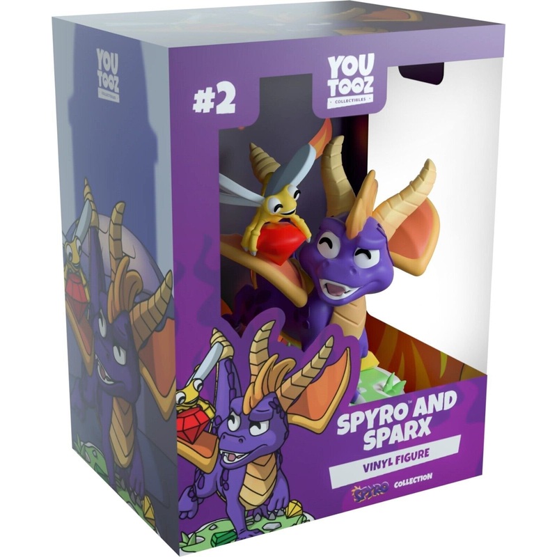 Spyro and Sparx Youtooz Collection - Approx. 3.5" Collectible Vinyl Figure #2 with Window Display Box (PRE-ORDER)