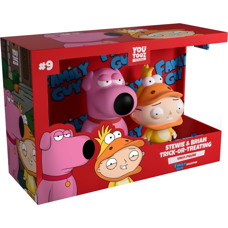 Stewie and Brian Trick-or-Treating Youtooz Family Guy Collection - Approx. 3.7" Collectible Vinyl Figure #9 with Window Display Box (PRE-ORDER)