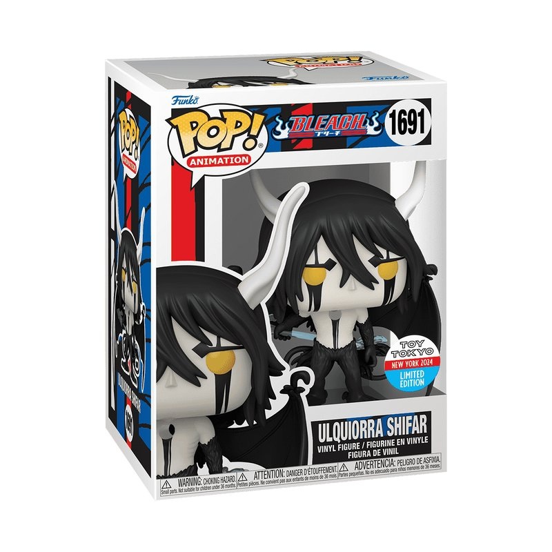Ulquiorra Shifar #1691 Funko Pop! Animation Bleach - 2024 NYCC Toy Tokyo Limited Edition - Approx. 4.95" Collectible Exclusive Vinyl Figure