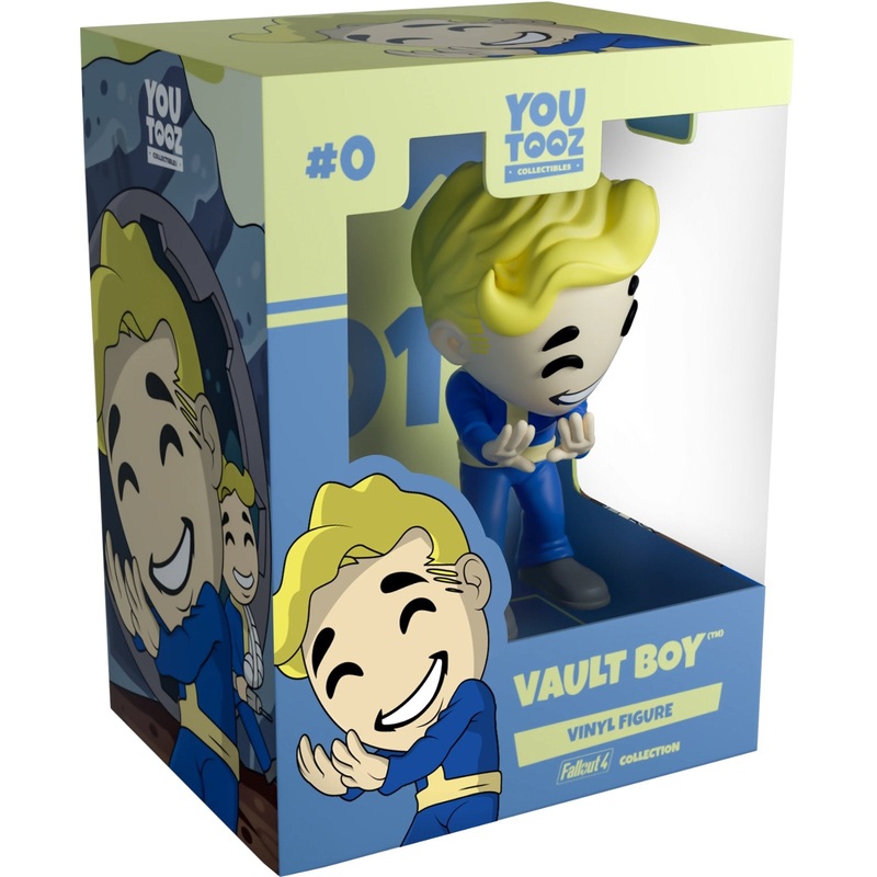 Vault Boy Youtooz Fallout Collection - Approx. 4.2" Collectible Vinyl Figure #0 with Window Display Box (PRE-SALE)