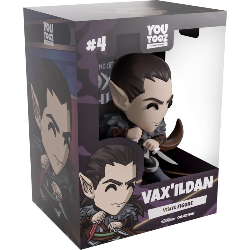 Vax'ILdan Youtooz The Legend of Vox Machina Collection - Approx. 4" Collectible Vinyl Figure #4 with Window Display Box (PRE-ORDER)
