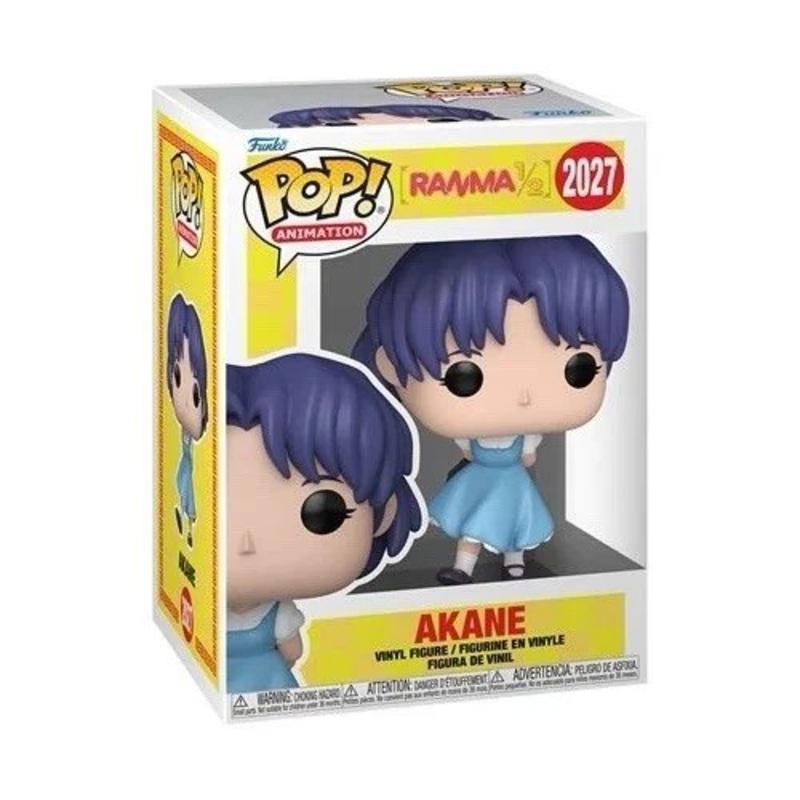 Akane #2027 Funko Pop! Animation Ranma 1/2 - Approx. 4" Collectible Vinyl Figure Bundled with Display Box Protector Case
