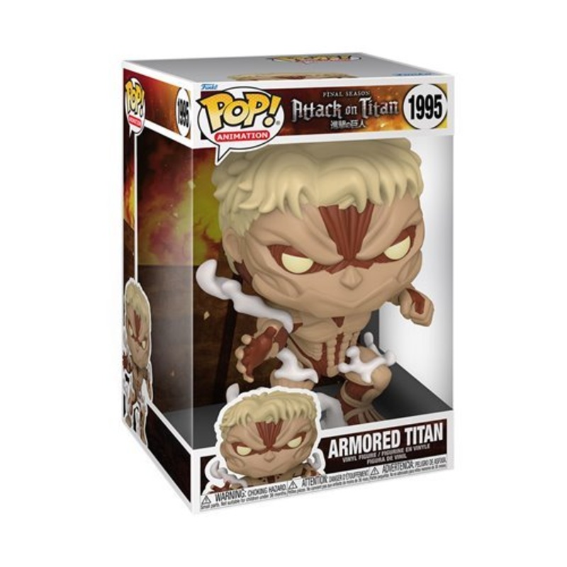 Armored Titan #1995 Jumbo Funko Pop! Animation Final Season Attack on Titan - Approx. 10 1/4" Collectible Vinyl Figure