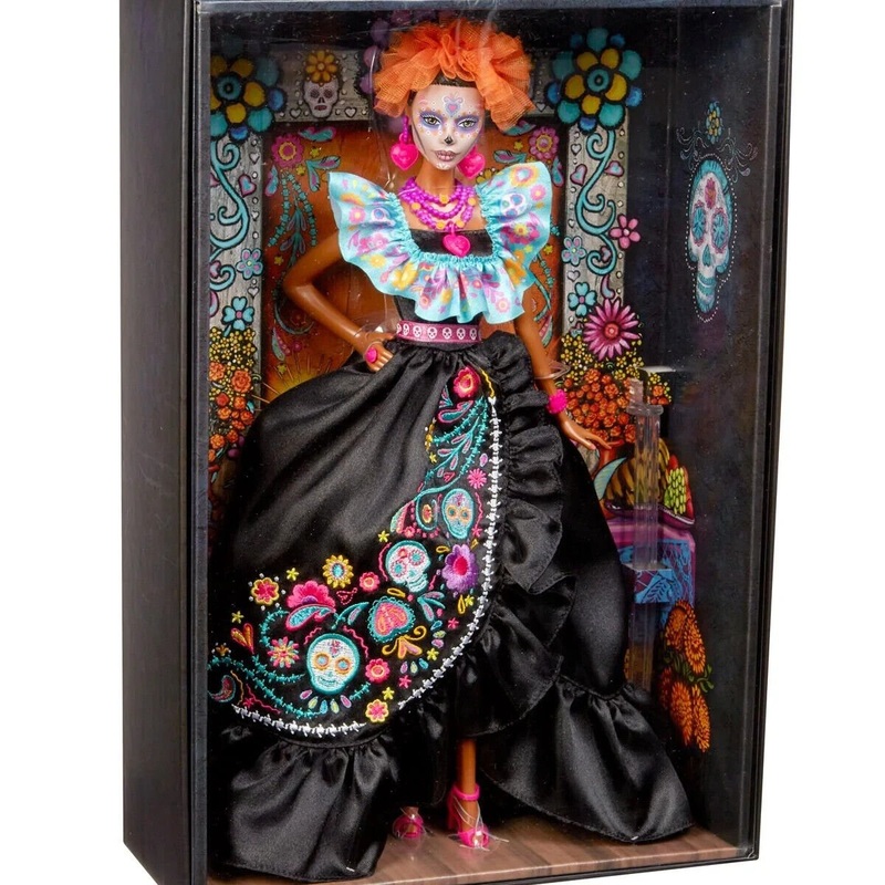 Barbie Da De Los Muertos 2024 Collector Barbie Signature Doll - Day of the Dead Special Edition Barbie Ken in Traditional Mexican Attire by Mattel