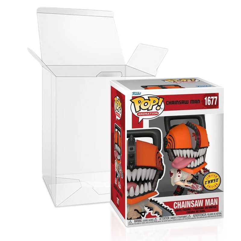 Bloody Chainsaw Man Funko Pop! Animation - Chase Limited Edition Vinyl Figure 1677 with Display Box Protector Case