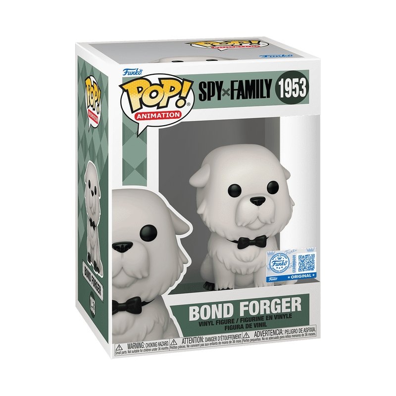 Bond Forger #1953 Funko Pop! Animation Spy X Family - Approx. 3.2" Exclusive Collectible Vinyl Figure Bundled with Display Box Protector Case - Estimated Arrival: Aug. 2025 (PRE-SALE)
