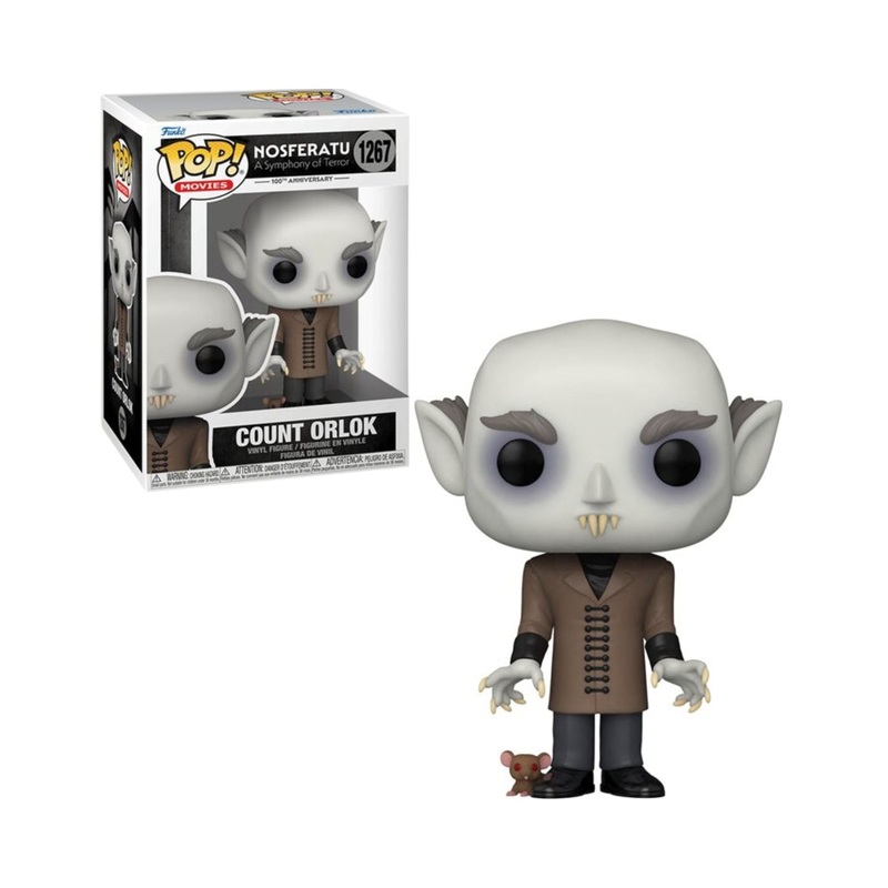 Count Orlok Funko Pop! Movies: Nosferatu A Symphony of Terror - Horror Collectible Vinyl Figure #1267 with Display Box Protector Case