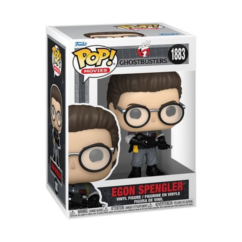 Egon Spengler #1883 Funko Pop! Movies Ghostbusters 2 - Approx. 4" Collectible Vinyl Figure Bundled with Display Box Protector Case