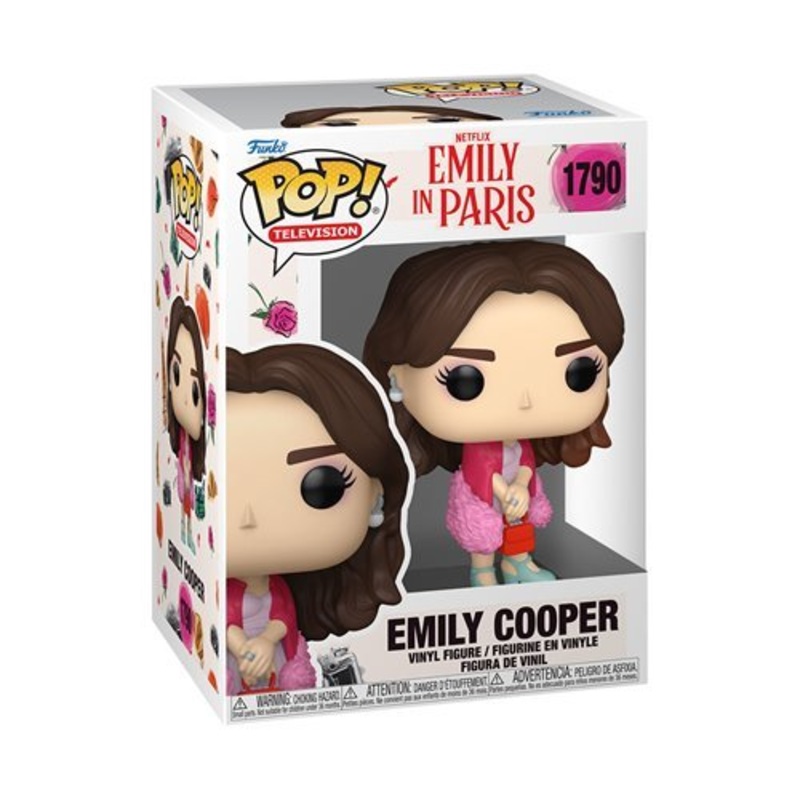 Emily Cooper #1790 Funko Pop! Television Emily in Paris - Approx. 4" Collectible Vinyl Figure Bundled with Display Box Protector Case