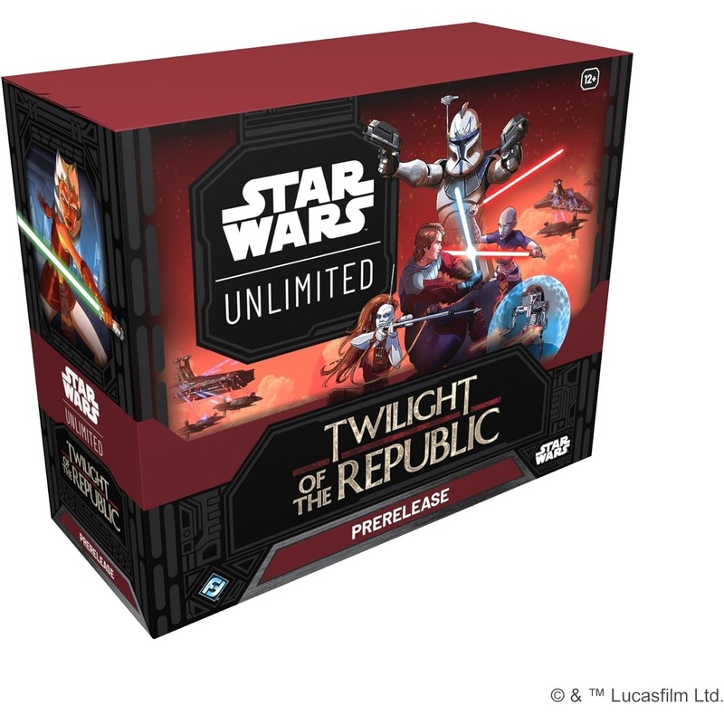 Fantasy Flight Games Star Wars Unlimited TCG Twilight of The Republic Pre Release Box