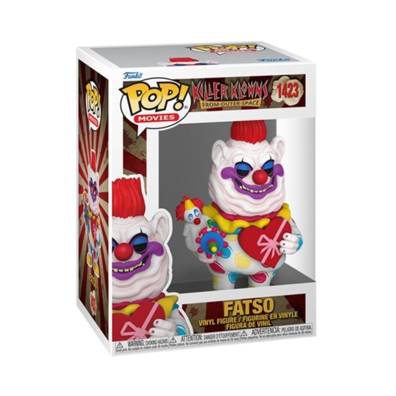Fatso Funko Pop! Movies Killer Klowns From Outer Space - Vinyl Figure #1423 in Window Display Box