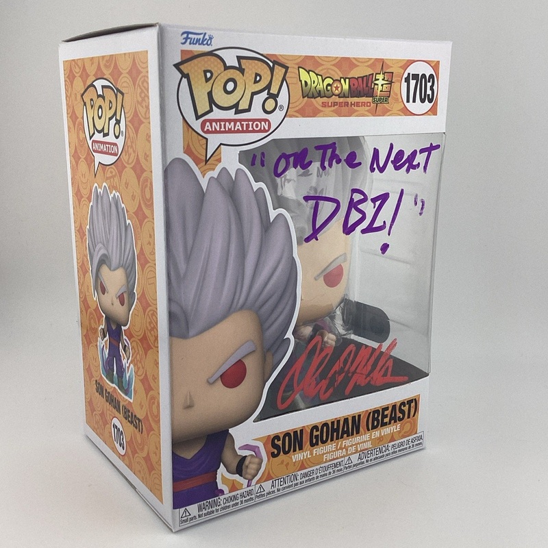 Funko Pop! Vinyl: Dragon Ball - Son Gohan (Beast) Signed Dale Kelly #1703