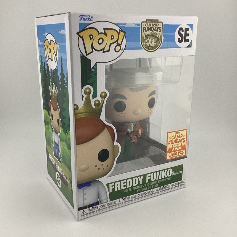 Funko Pop! Vinyl - Freddy Funko as Mad Hatter 3500pcs #SE Camp Fundays