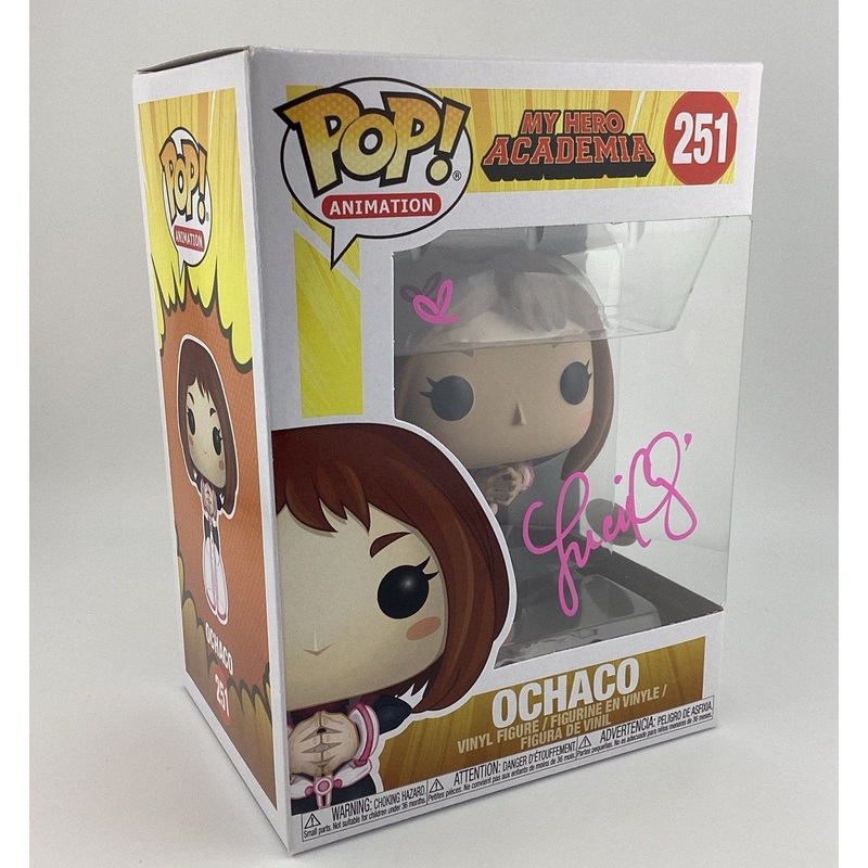 Funko Pop! Vinyl: My Hero Academia - Ochaco #251 Signed Luci Christian