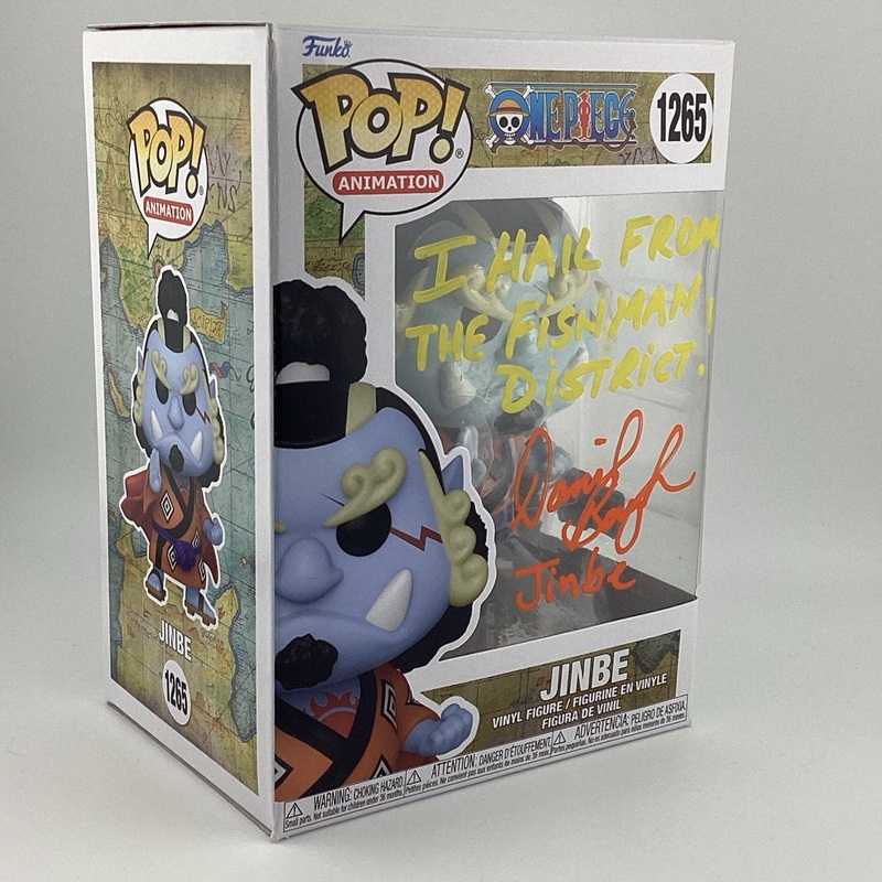 Funko Pop! Vinyl: One Piece - Jinbe Signed Daniel Baugh #1265
