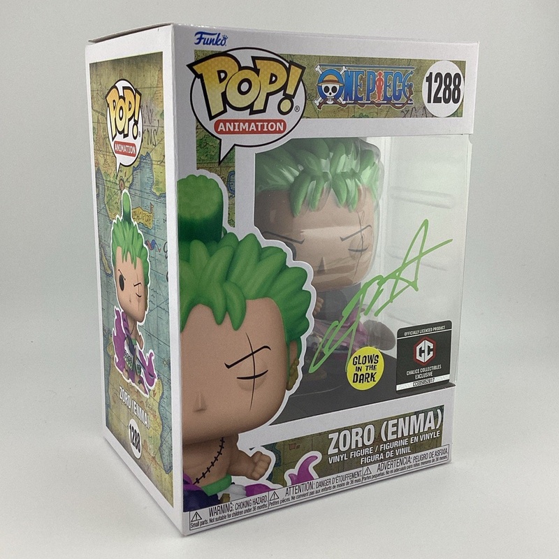 Funko Pop! Vinyl: One Piece - Zoro (Enma) (Glow) - Signed C. Sabat #1288