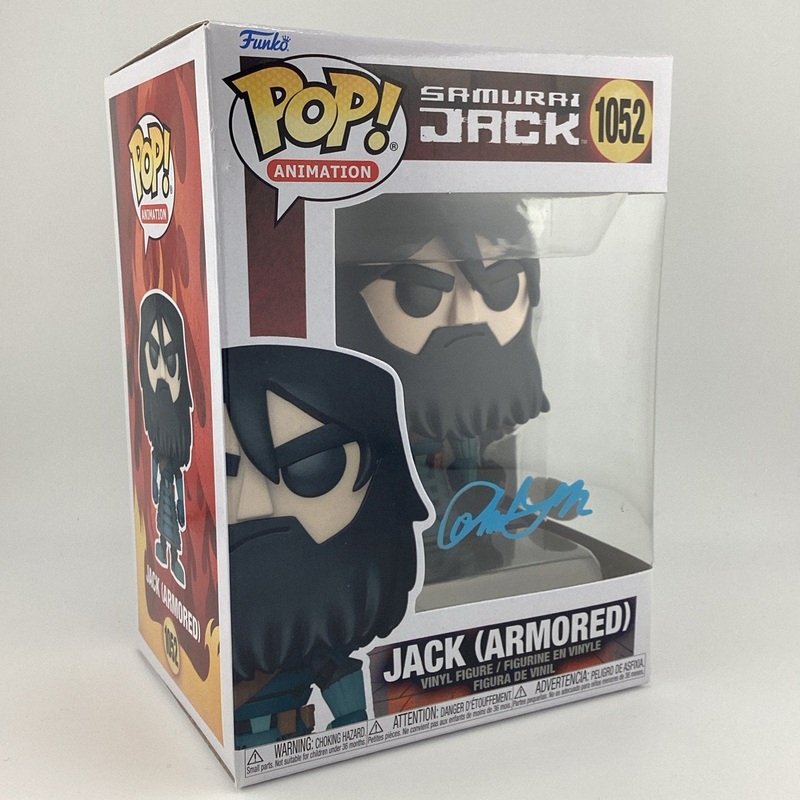 Funko Pop! Vinyl: Samurai Jack - Jack (Armored) #1052 Signed Phil LaMarr #1052