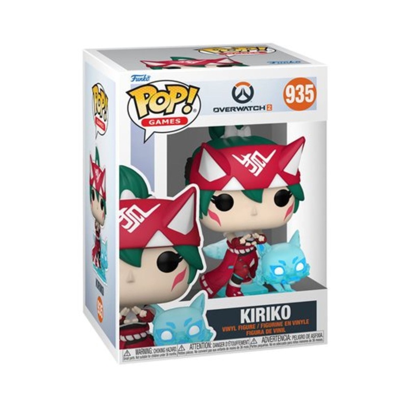 Kiriko Funko Pop! Games Overwatch2 - Approximately 4 1/2" Collectible Vinyl Figure #935 with Display Box Protector Case