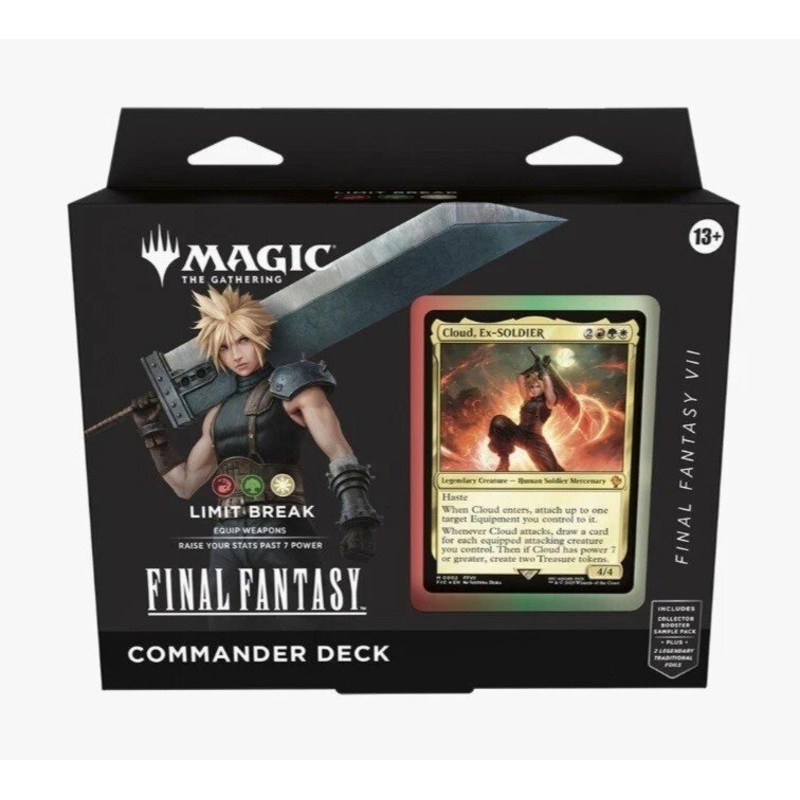 Magic : The Gathering TCG - Commander Deck - Final Fantasy VII Limit Break