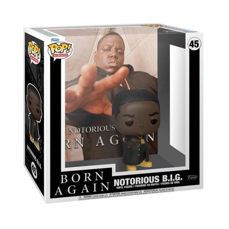 Notorious B.I.G #45 Funko Pop! Albums: Born Again - Approx. 3 3/4" Collectible Vinyl Figure