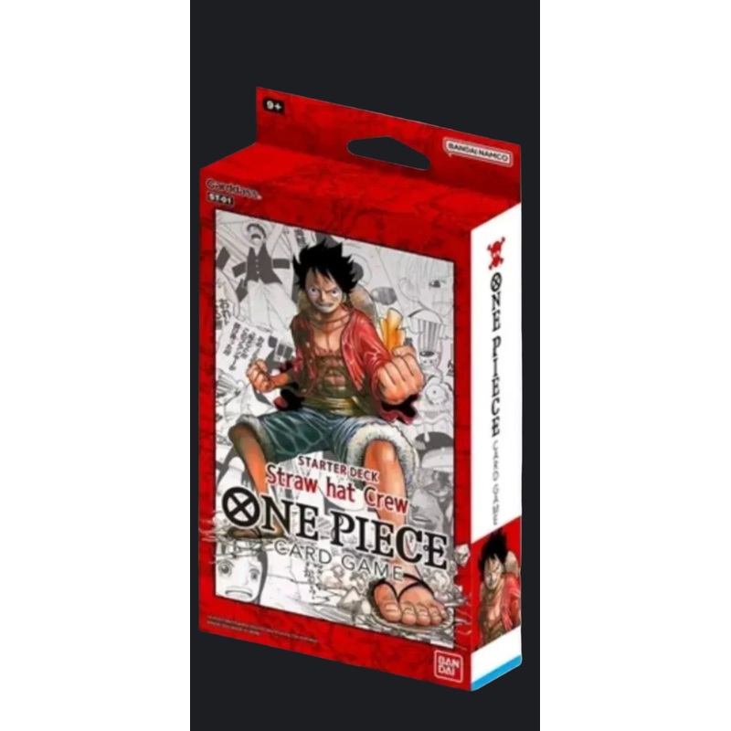 One Piece TCG Starter Deck Straw hat Crew ST-01 Bandai Namco (50-Card Deck)