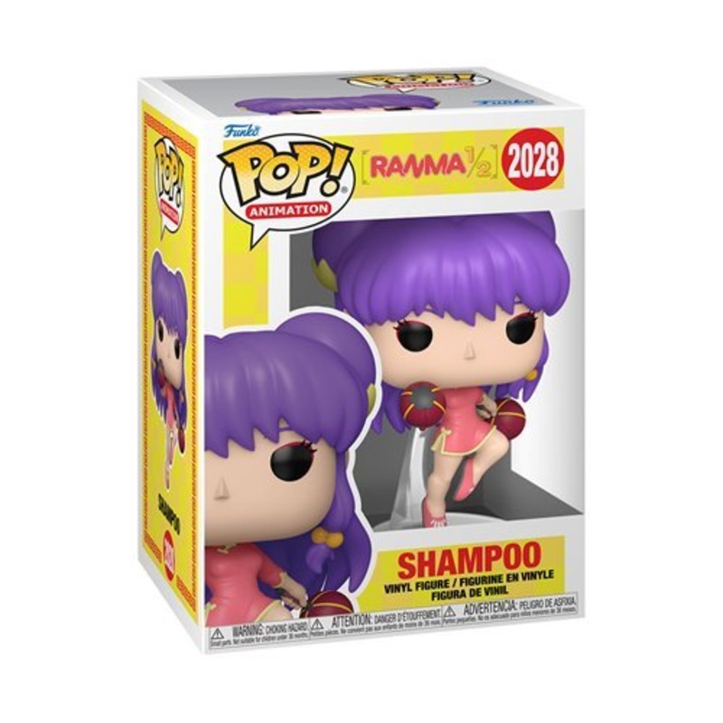 Shampoo #2028 Funko Pop! Animation Ranma 1/2 - Approx. 4 1/2" Collectible Vinyl Figure Bundled with Display Box Protector Case