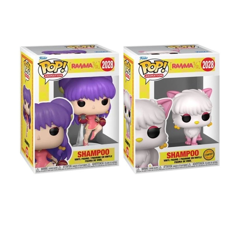 Shampoo #2028 Funko Pop! Animation Ranma 1/2 - Set of 2 (Chase and Common) Collectible Vinyl Figures - Estimated Arrival: Aug. 2025 (PRE-SALE)