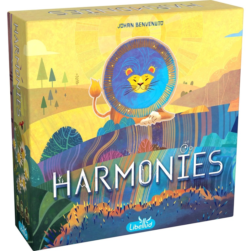 Asmodee Harmonies Board Game - Create Oneiric Landscapes, Strategic & Poetic Gameplay, Fun Family Game for Kids & Adults, Ages 10+, 1-4 Players, 30 Min Playtime, (Multilingual Edition)