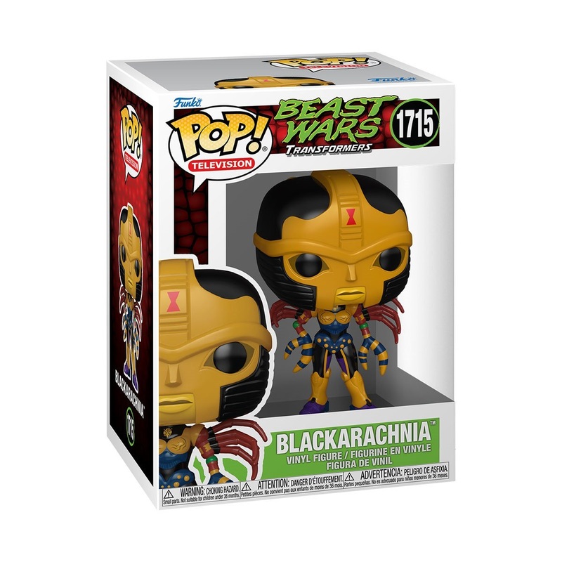 Blackarachnia #1715 Funko Pop! Television Transformers: Beast Wars - Approx. 4" Collectible Vinyl Figure Bundled with Display Box Protector Case