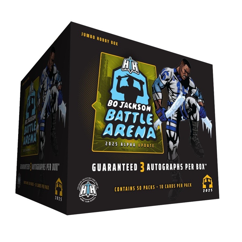 Bo Jackson Battle Arena 2025 Jumbo Hobby Box  Trading Card Game Set