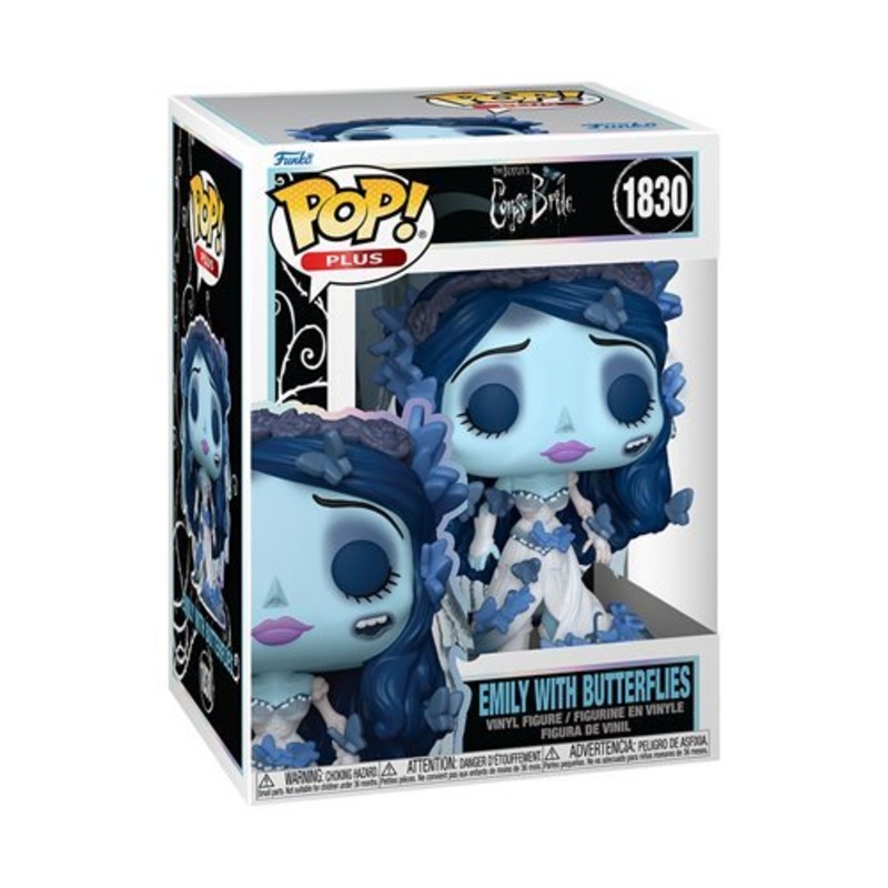 Emily with Butterflies #1830 Plus Funko Pop! Disney Tim Burtons Corpse Bride - Approx. 4" Collectible Vinyl Figure Bundled with Display Box Protector Case