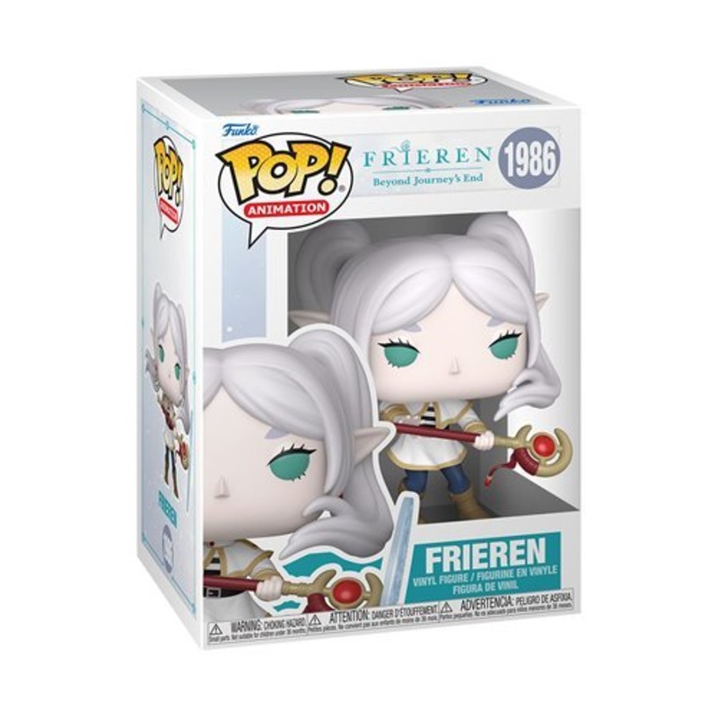 Frieren #1986 Funko Pop! Animation Frieren: Beyond Journeys End - Approx. 3 3/4" Collectible Vinyl Figure Bundled with Display Box Protector Case