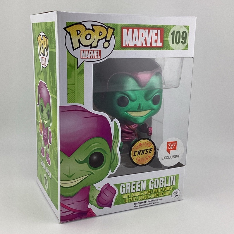 Funko Pop! Vinyl: Marvel - Green Goblin #109 (Metallic) (Chase) - Walgreens (WG)