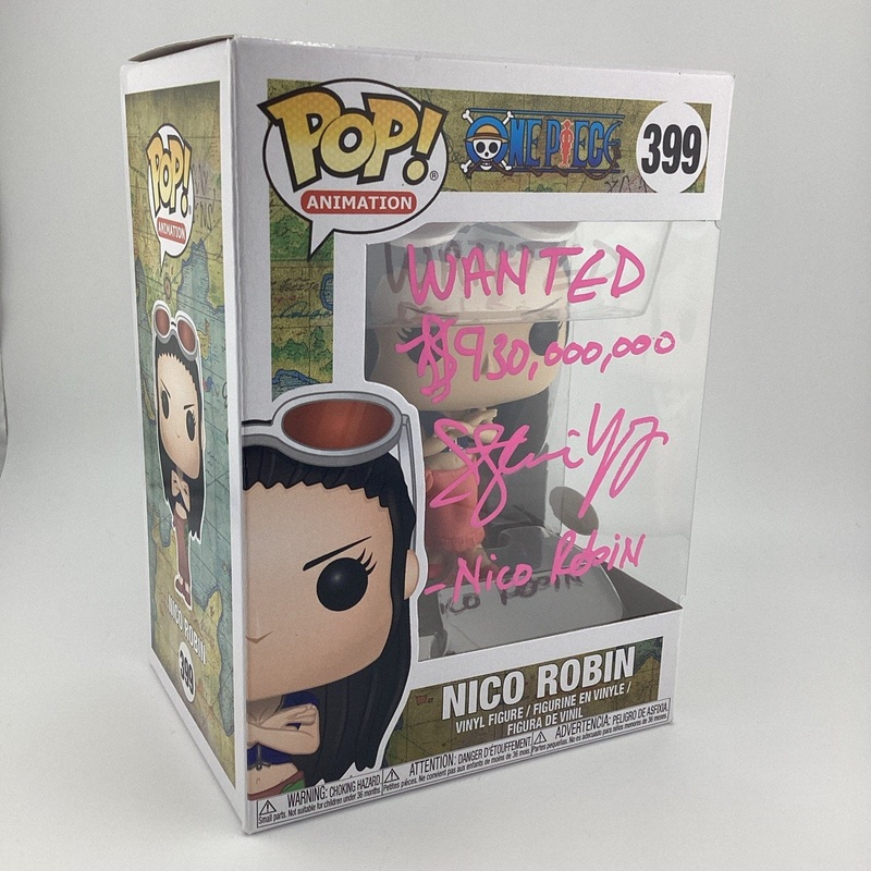 Funko Pop! Vinyl: One Piece - Nico Robin Signed Stephanie Young #399